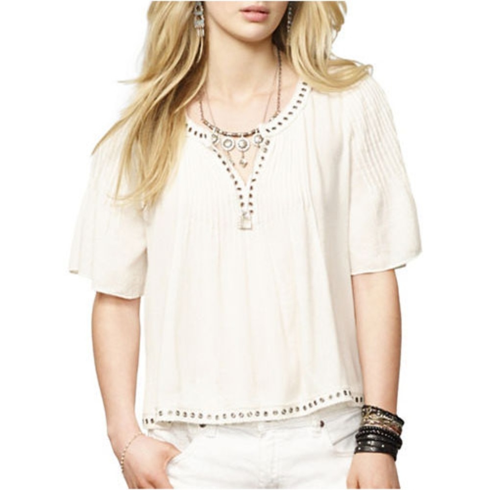 Denim & Supply Ralph Lauren  Boho Gauze Top